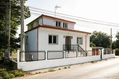 a house on the side of a road at Casa Bella Lalin- 4 Double bedroom Galician Country Home! in Pontevedra