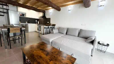 a large hot tub in a tent with at Casa Luna Rural Con Piscina y Jardín in Ourense