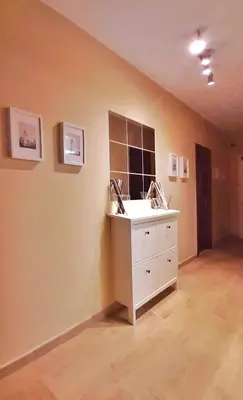 a room with a white sink in a room at Casa en Cortiñan in Bergondo