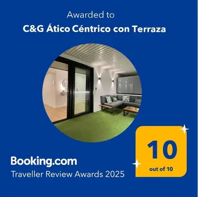 a picture of a living room in a building at C&G Ático Céntrico con Terraza in Ourense