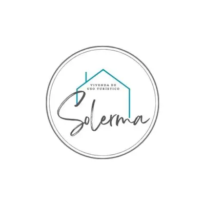 a logo for a restaurant with a graduation cap at Solerma in Viveiro