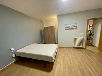 a bedroom with a bed in a room at Piso Turístico Felipe Herce in Ponferrada