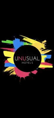 a logo for a hotel with colorful strokes at Coronel Somiedo by Unusual Hotels in El Puerto de Somiedo