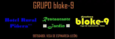 a group of different words on a black background at Hostal Piñera in Vega de Espinareda