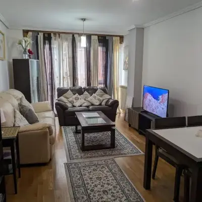 Apartamento con 2 habitaciones y vistas a la Ría del Burgo
