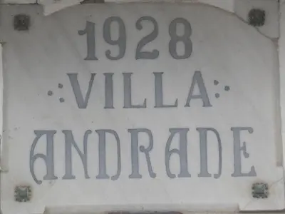 a license plate with the words villellaria on it at Villa Andrade in Mor