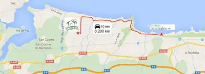a map of the roads and highways in ontario at Villas Eldorado-Mascotas Bienvenidas in Barreiros