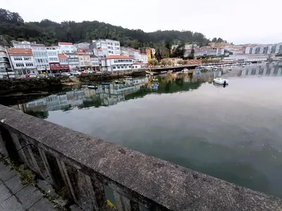 a view of a harbor with boats in the water at La Favorita de Cabanas in Cabañas
