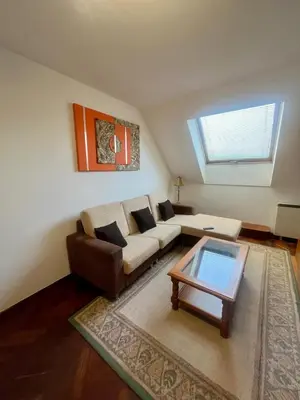 a living room with a couch and a coffee table at As Marismas - Miño in Miño