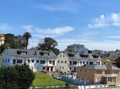 a group of houses sitting on top of a hill at Figueras 4 in figueras
