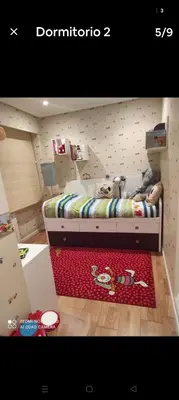 a childs bedroom with a bed in a room at Precioso piso en Ribadavia in Ribadavia