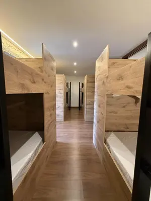 a room with multiple bunk beds in it at Casa con barbacoa · Casa Amelia by Easy Life Rent in Valga