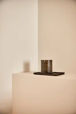 a glass sitting on top of a white refrigerator at Casa Conde in Furelos