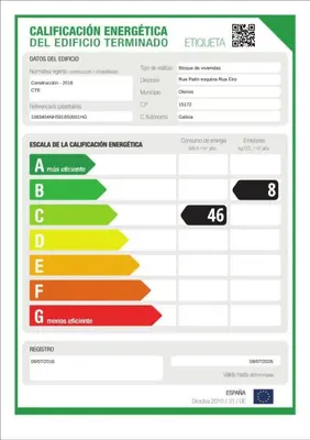 a screenshot of a cell phone screen with a diagram at Rueiro 17 in A Coruña