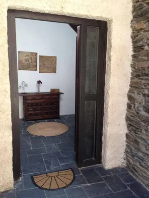an entrance to a room with an open door at El Balcón de Sotillo - Las Médulas - Senderismo por Canales Romanos in Sotillo de Cabrera