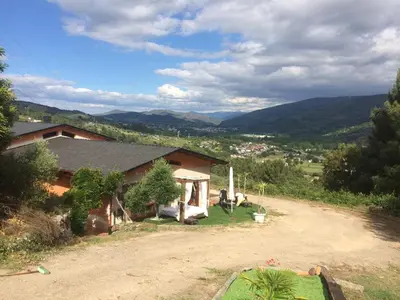 a house with a dirt road in front of it at Luxury Valdeorras in Valdegodos