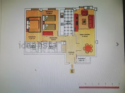 a drawing of a floor plan of a building at El Silencio de Galadhrim in Ponferrada