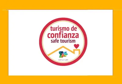 a sign for aentoentoentoentoento site tourism at Casa Sanabresa in Galende