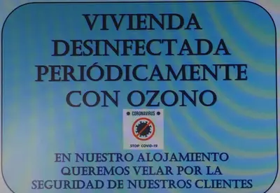 a sign with the name of agovernmentalartment on ozoa at Casa Sanabresa in Galende