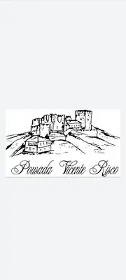 an image of a drawing of dubrovnik croatia at Hotel Pousada Vicente Risco in Castro Caldelas