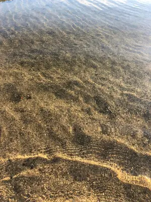 a close up of a body of water at Hotel gela in El Puente