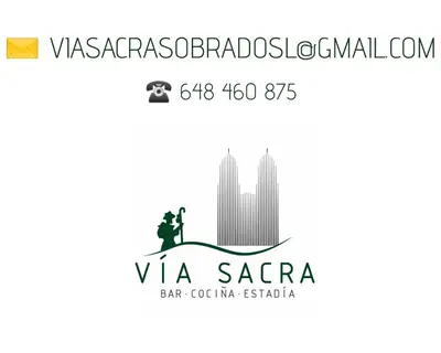 a logo for a bar for cisco in australia at Vía Sacra in Porta
