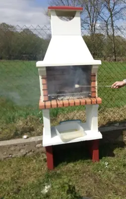 a barbecueificialificialificialificialificialificialificialificialificialificialificialificialificialificial at CAMBOTE Vivienda turìstica in Lugo