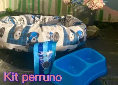 a kitt penino dog bed on a glass table at FANTASTICO APARTAMENTO EN RIBADEO in Ribadeo