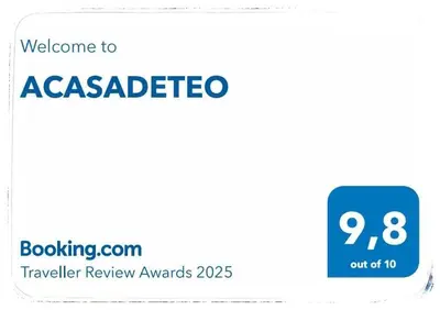 a screenshot of a website with a sign that reads accelerator at ACASADETEO in Padrón