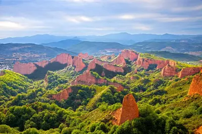 a view of the grand canyon from the sky at La Casita de Chocolate - Encanto Rural en Espinoso de Compludo - El Bierzo in Ponferrada
