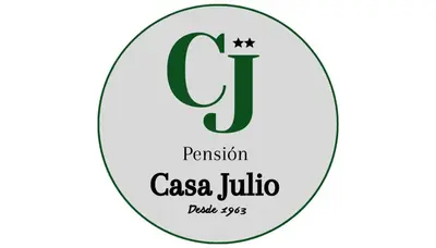a logo for a pasta restaurant casa julia at HOSTAL CASA JULIO - Auto Check-in in Culleredo