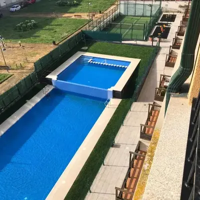 Apartamento para 6 personas con piscina y paddle