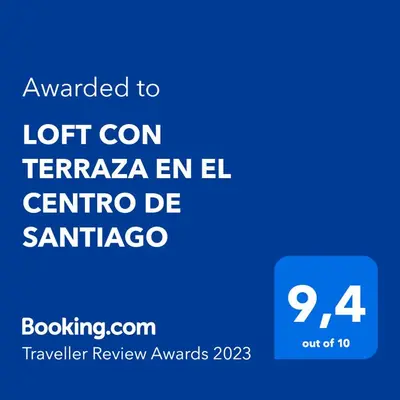 a screenshot of a cell phone with the textouched to left con tichenza at LOFT CON TERRAZA en el centro de Santiago de Compostela VUTCO 07320 in Santiago de Compostela