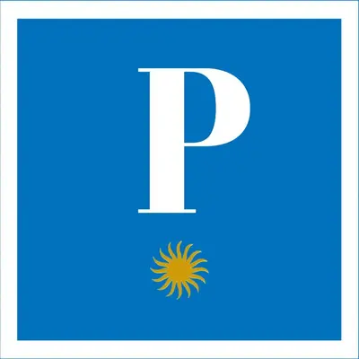 an image of the letter p on a computer screen at Siaba Pensión Boutique in Sigüeiro