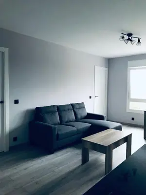 a living room with a couch and a coffee table at lucushouse III in Lugo