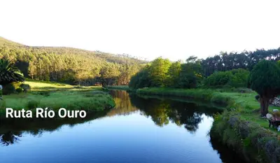 a river with the words rula rico quiroqu at DÚPLEX ÁTICO XANA FOZ con terraza 80 m2 privada y vistas a la ría in Foz