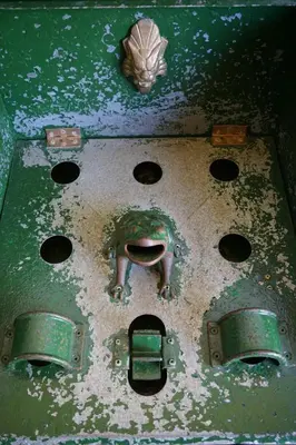 a view from the top of a metal object at Casa Gayol in El Franco