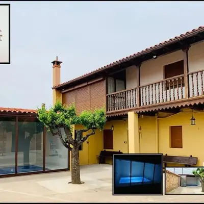 Astorga. León. Piscina. Casa Val de San Lorenzo.