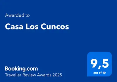 a blue sign with the text cancelled to csa los cruces at Casa Los Cuncos in Barrio de Lomba
