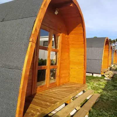 Bungalow 3 personas - Camping Playa de Tapia